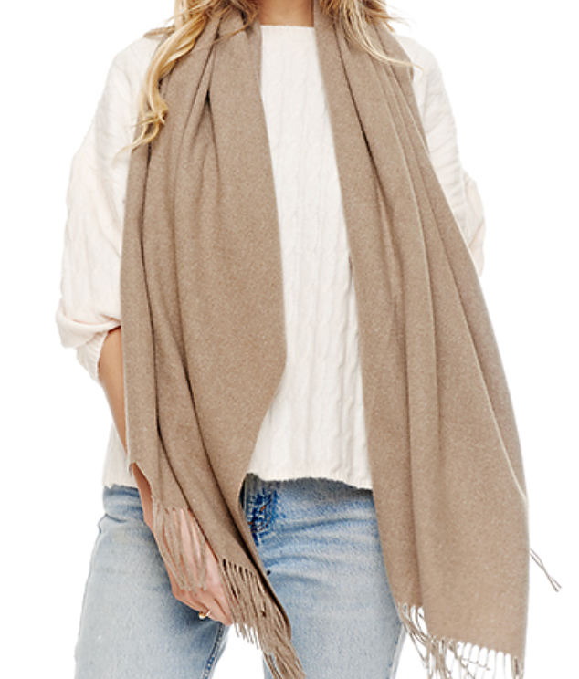 Cashmere Blend Oblong Scarf