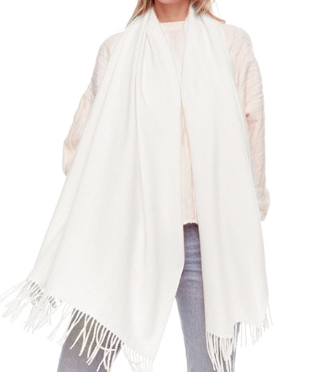 Cashmere Blend Oblong Scarf