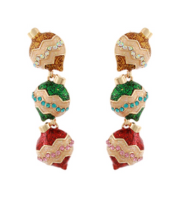 Christmas Ornament Earrings