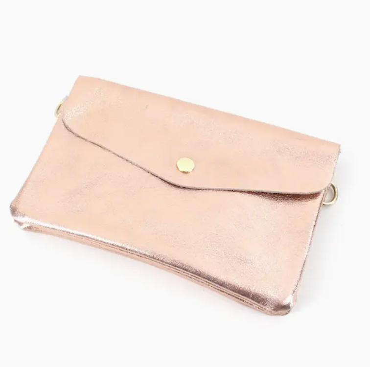 Bling Leather Pouch/Crossbody Bag