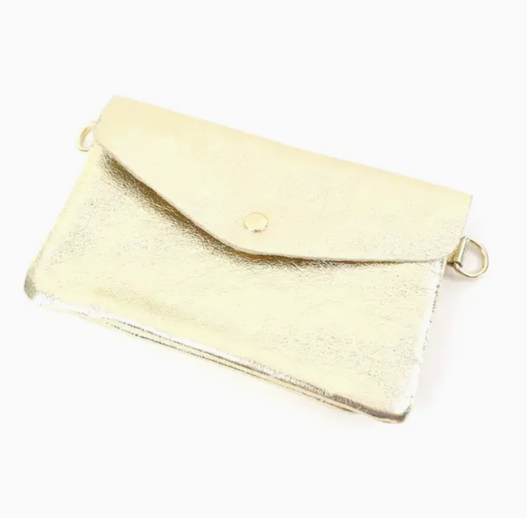 Bling Leather Pouch/Crossbody Bag