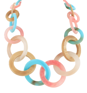 Katie Round Linked Necklace