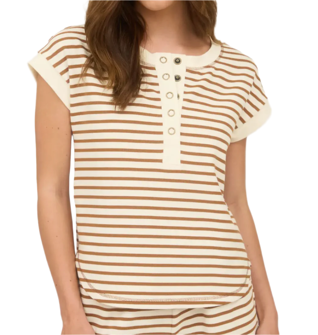 Pier Park Brown Pant Set