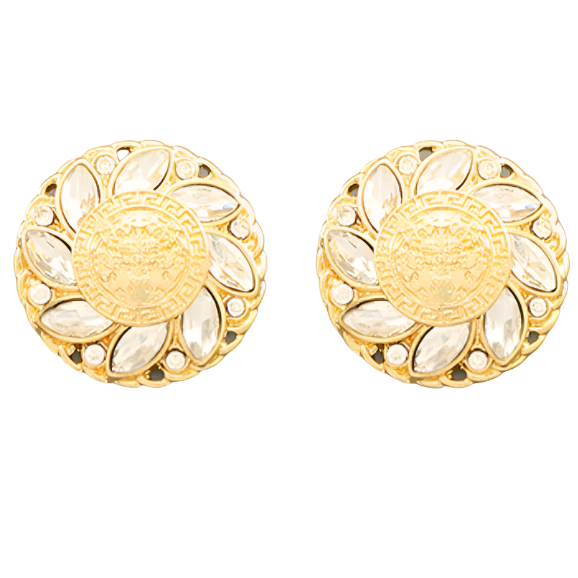 Double Disk Earrings