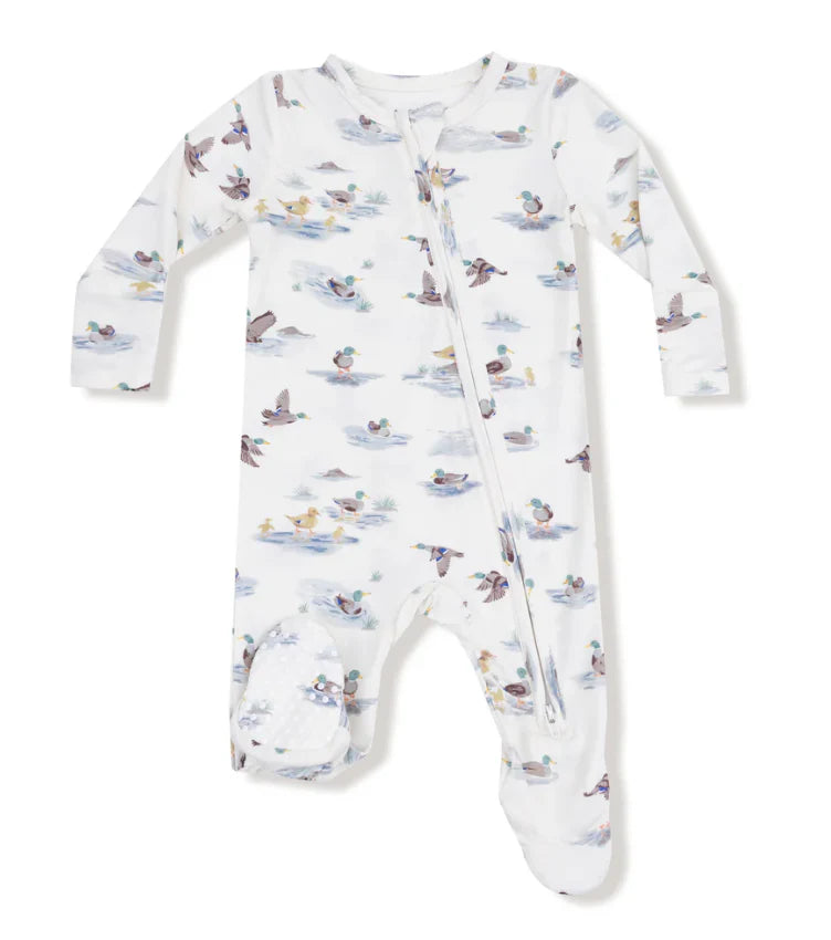 Migrating Mallard 2 Way Zipper Footie