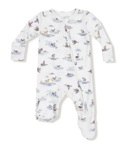 Migrating Mallard 2 Way Zipper Footie