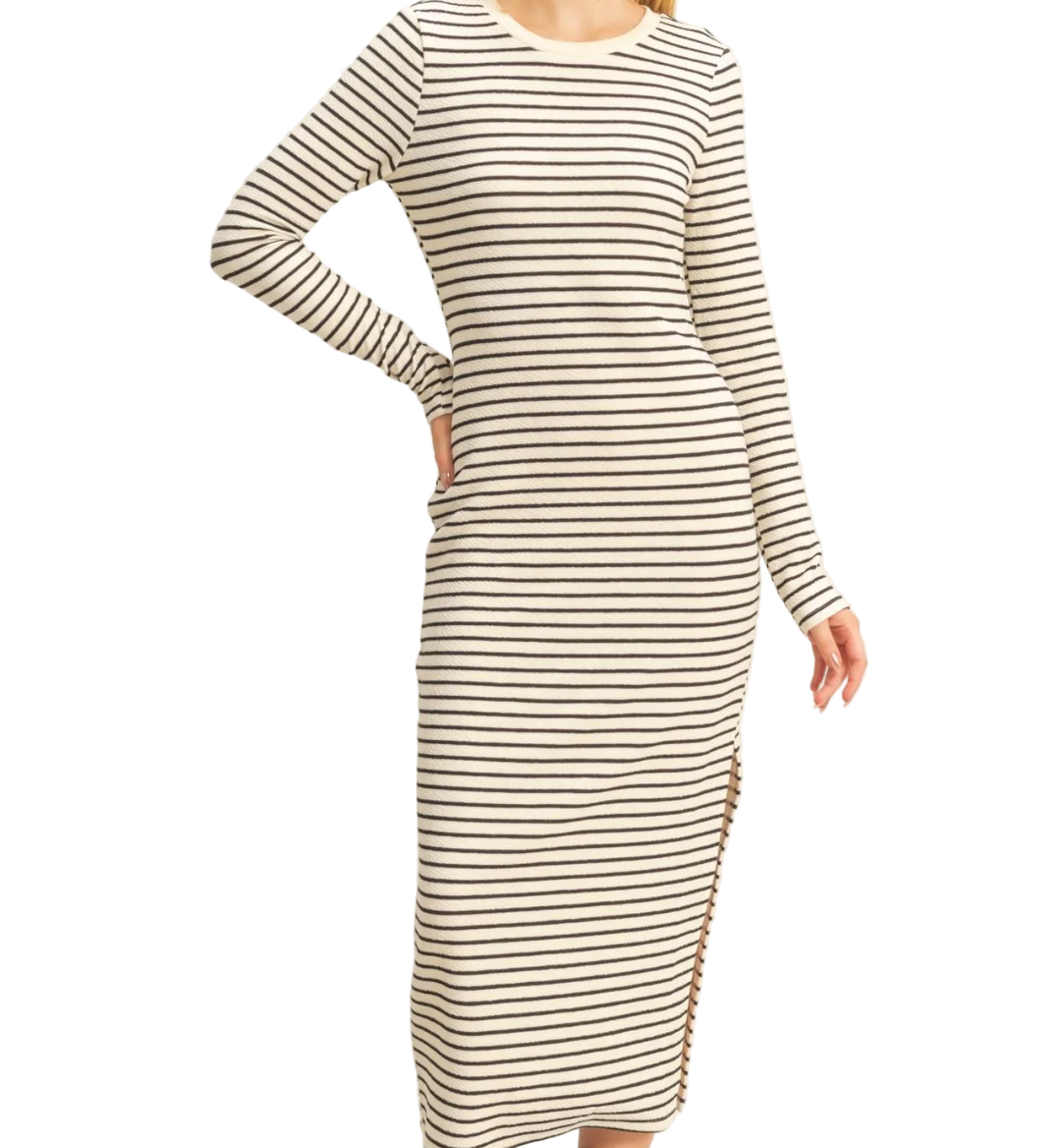 Classic Striped Dress