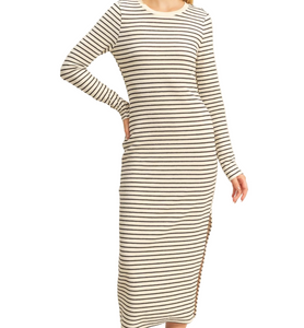 Classic Striped Dress