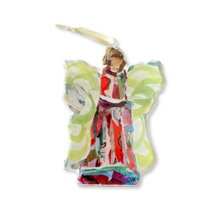 Angel of Glory Acrylic Ornament