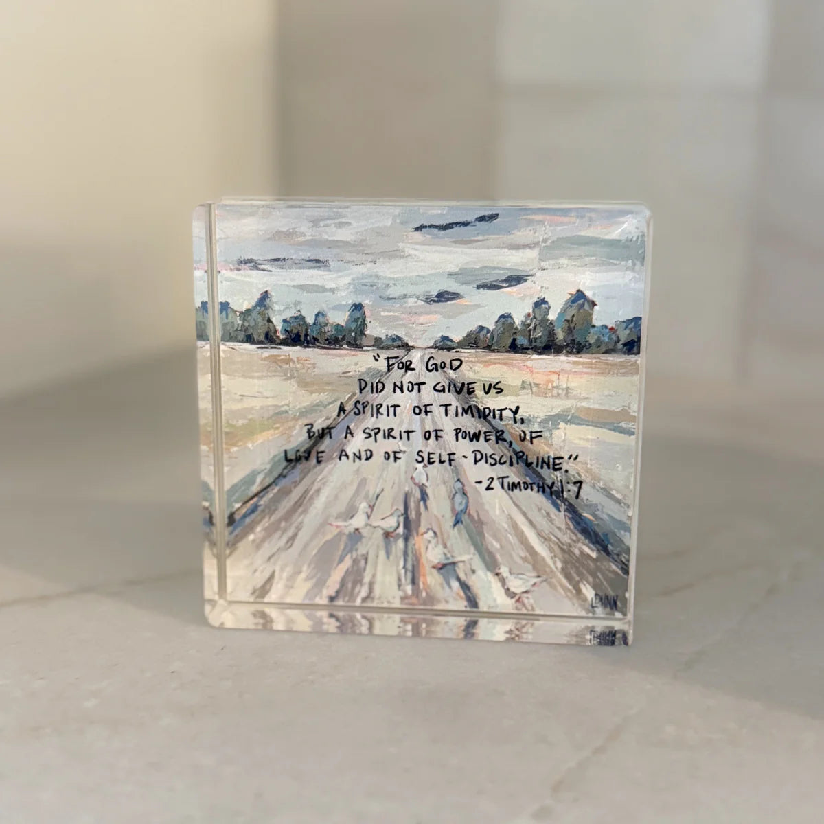Acrylic Scripture Block