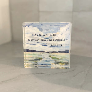 Acrylic Scripture Block