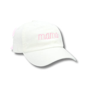 Mama Baseball Hat-Pink