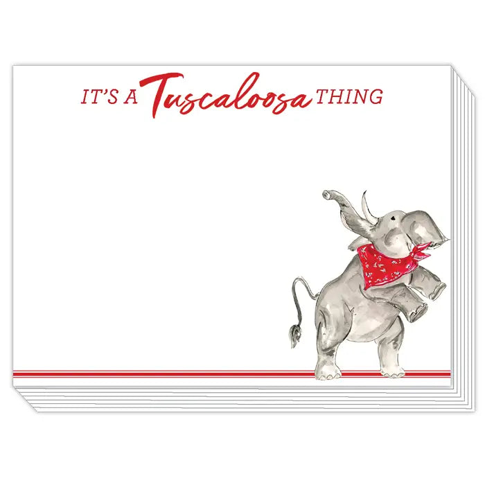 Notepad-It's a Tuscaloosa Thing Elephant