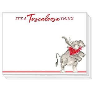 Notepad-It's a Tuscaloosa Thing Elephant