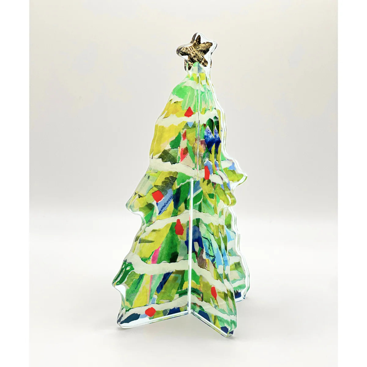 Acrylic 3D Adorned Christmas Tree