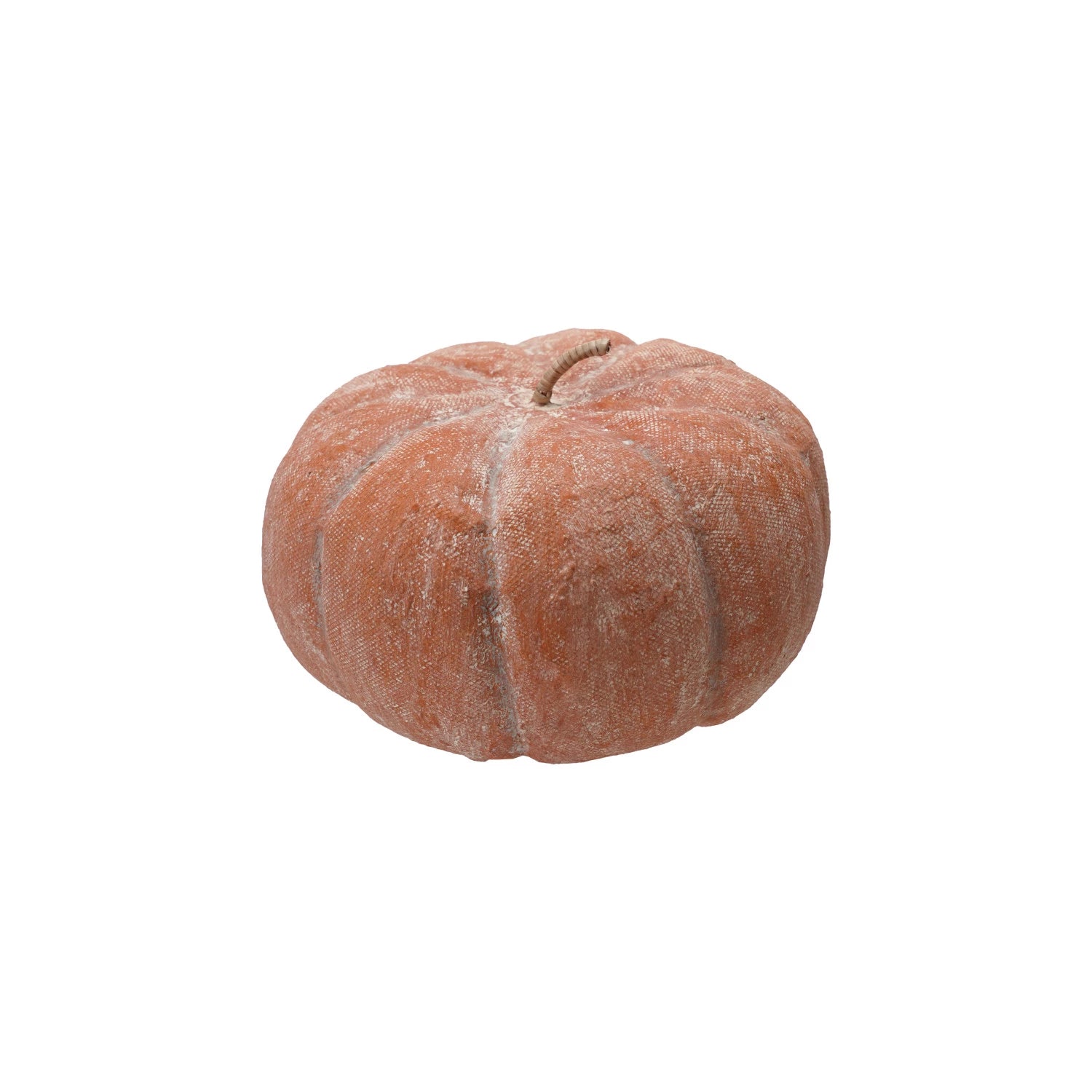 Metal & Paper Mache Pumpkin