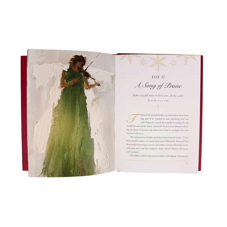 Christmas Angels-Devotions & Art of Hope & Joy for the Advent Season