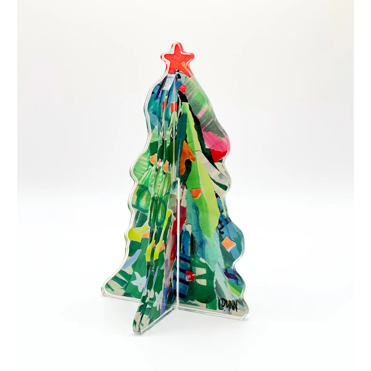 Acrylic 3D Adorned Christmas Tree