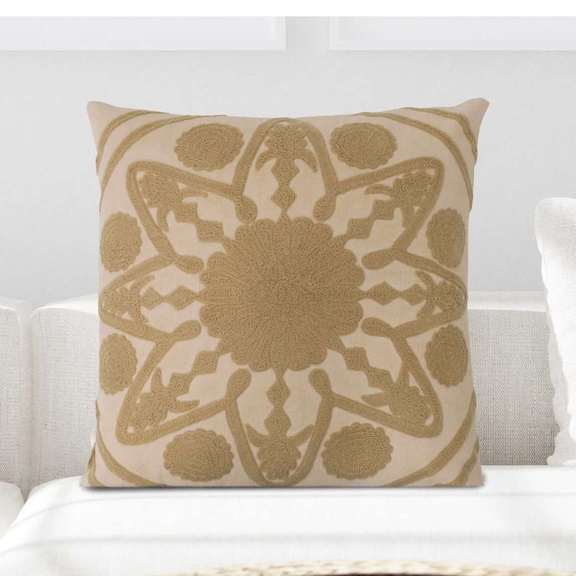 Square Desert Inspired Pillow