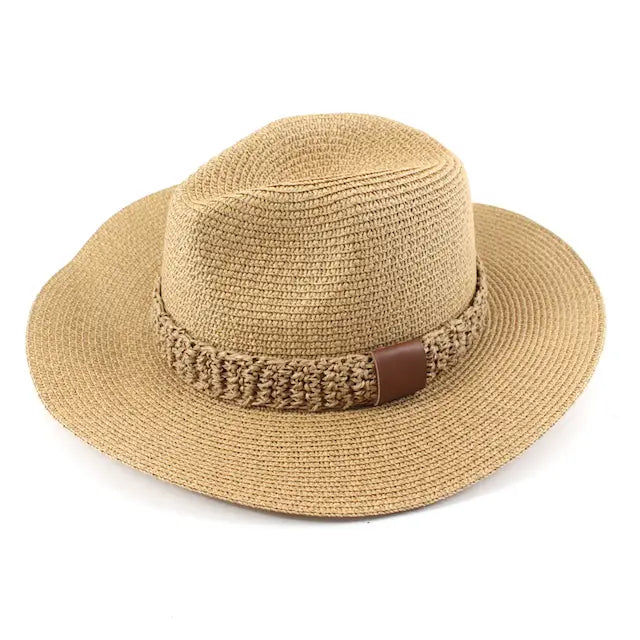Cancun Sun Straw with Band