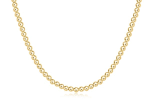 Classic Gold Choker-4mm