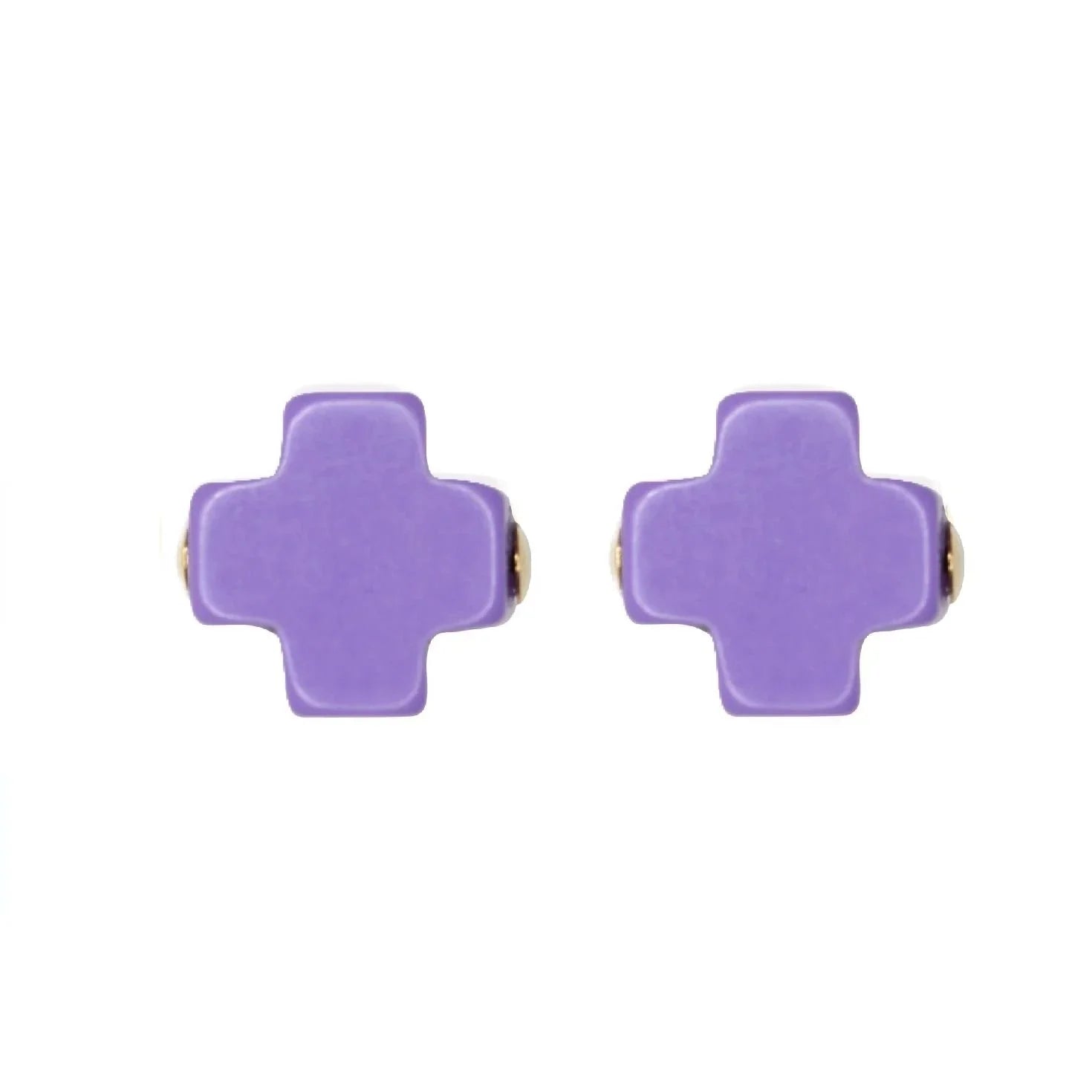 Signature Cross Stud Earring