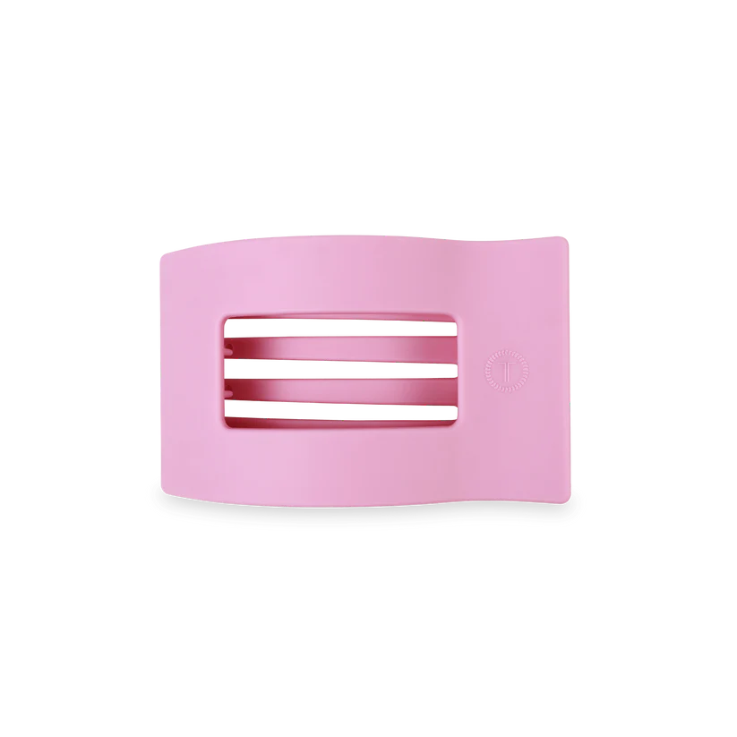 TELETIES Small Flat Rectangle Hair Clip
