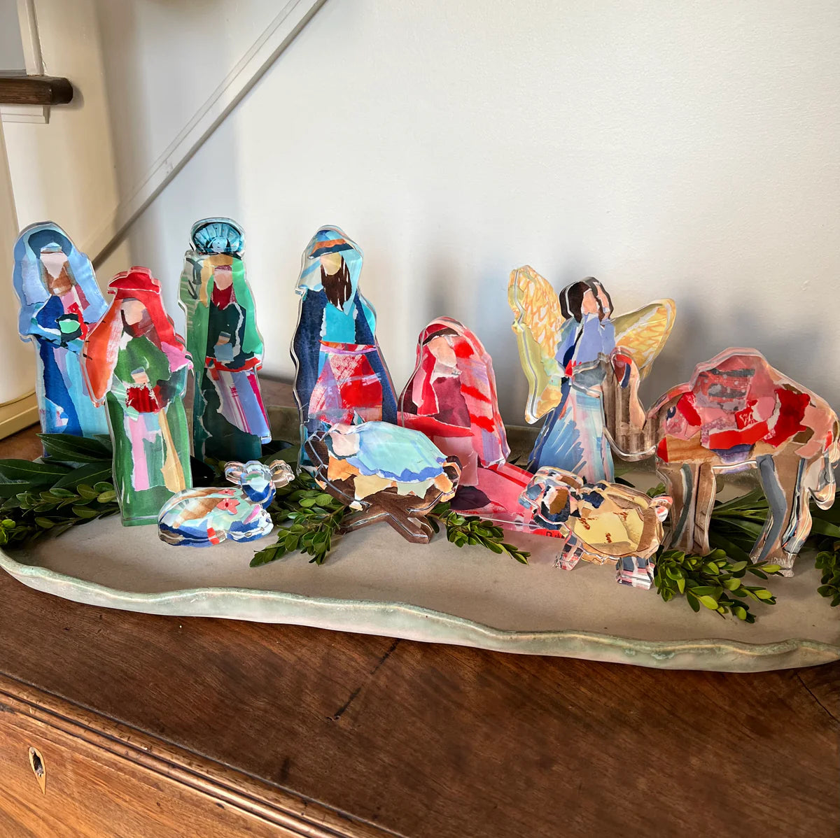 Acrylic Nativity Set