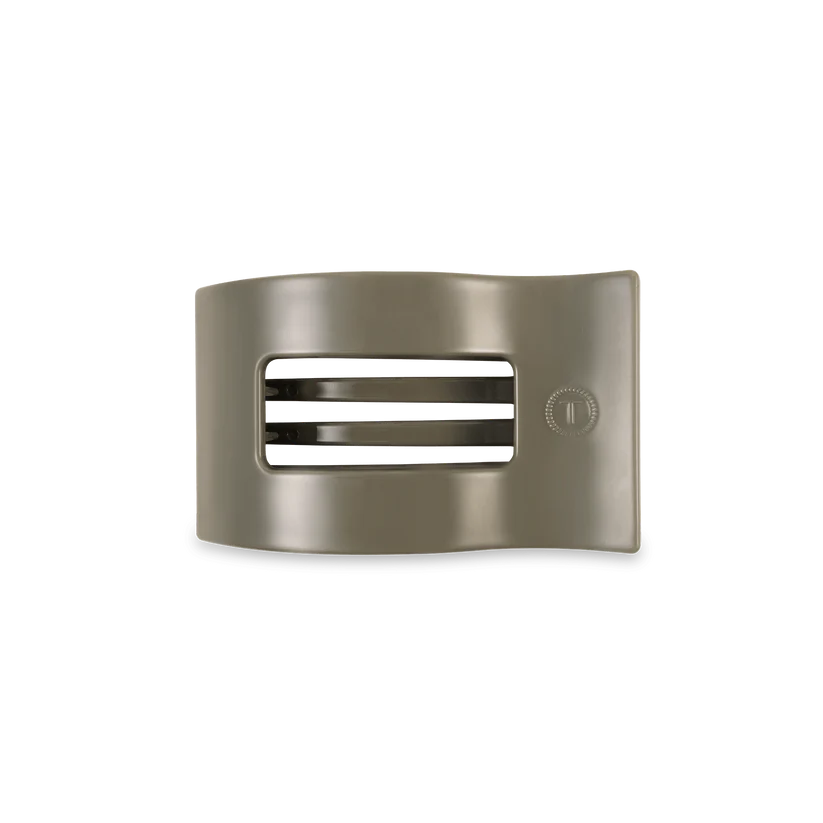 TELETIES Small Flat Rectangle Hair Clip