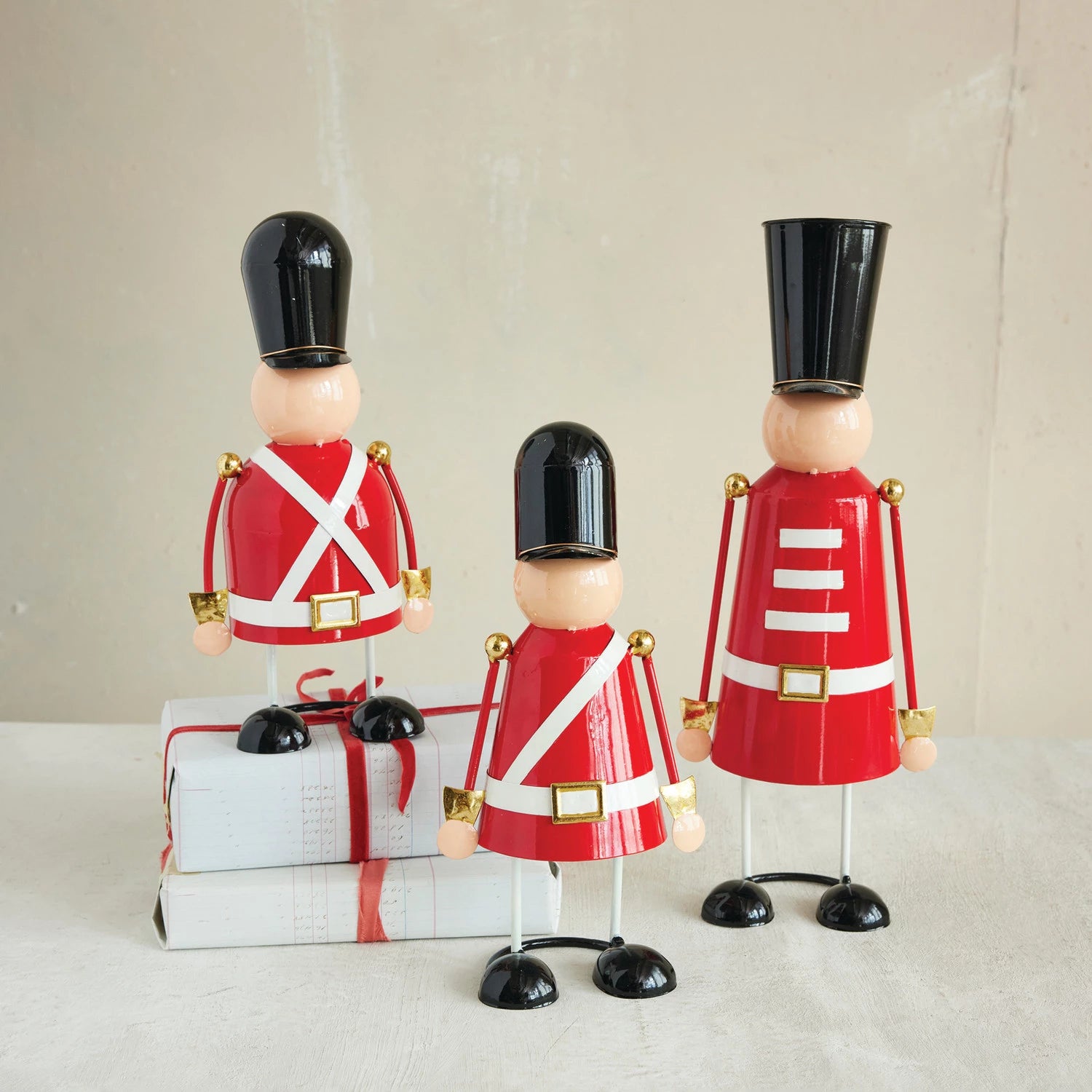 Metal Soldier with Spring