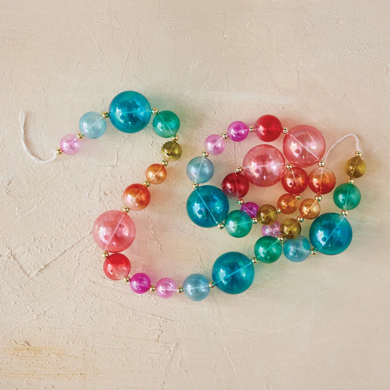 Multi Color Plastic Ball Garland