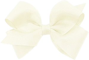 Mini King Grosgrain Hair Bow with Plain Wrap