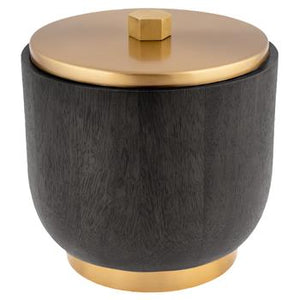 Black & Brass Ice Bucket