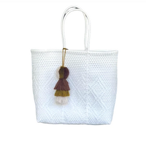 All White Citron Bag- Medium