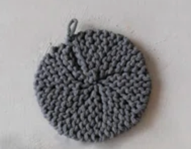 Round Crochet Pot Holder