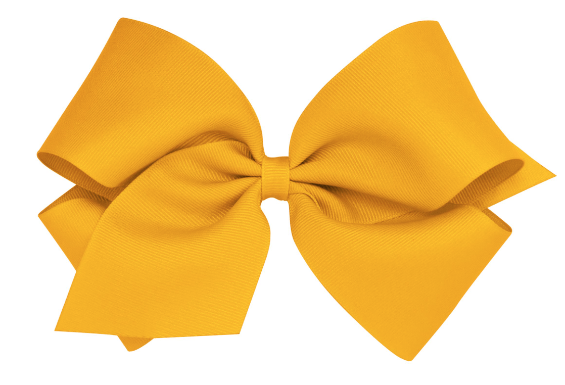 Small Grosgrain Hair Bow with Plain Wrap