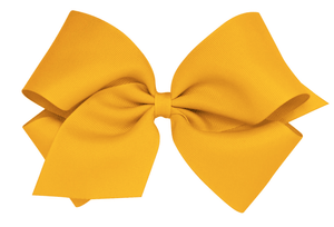 Small Grosgrain Hair Bow with Plain Wrap