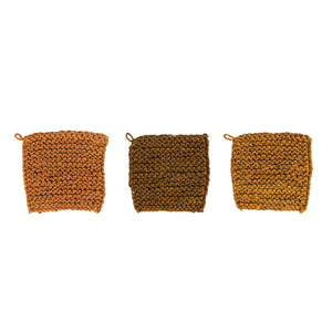 Jute Crocheted Pot Holders