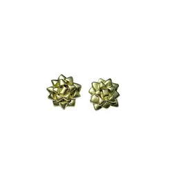 Gift Bow Stud Earrings