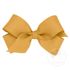 Mini King Grosgrain Hair Bow with Plain Wrap
